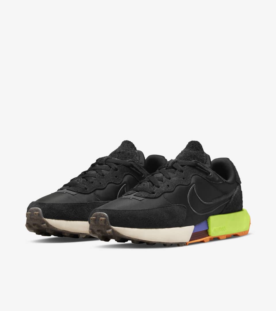 Nike公式 レディース フォンタンカ ワッフル Black And Volt Dc3579 001 W Fontanka Waffle Nike Snkrs Jp