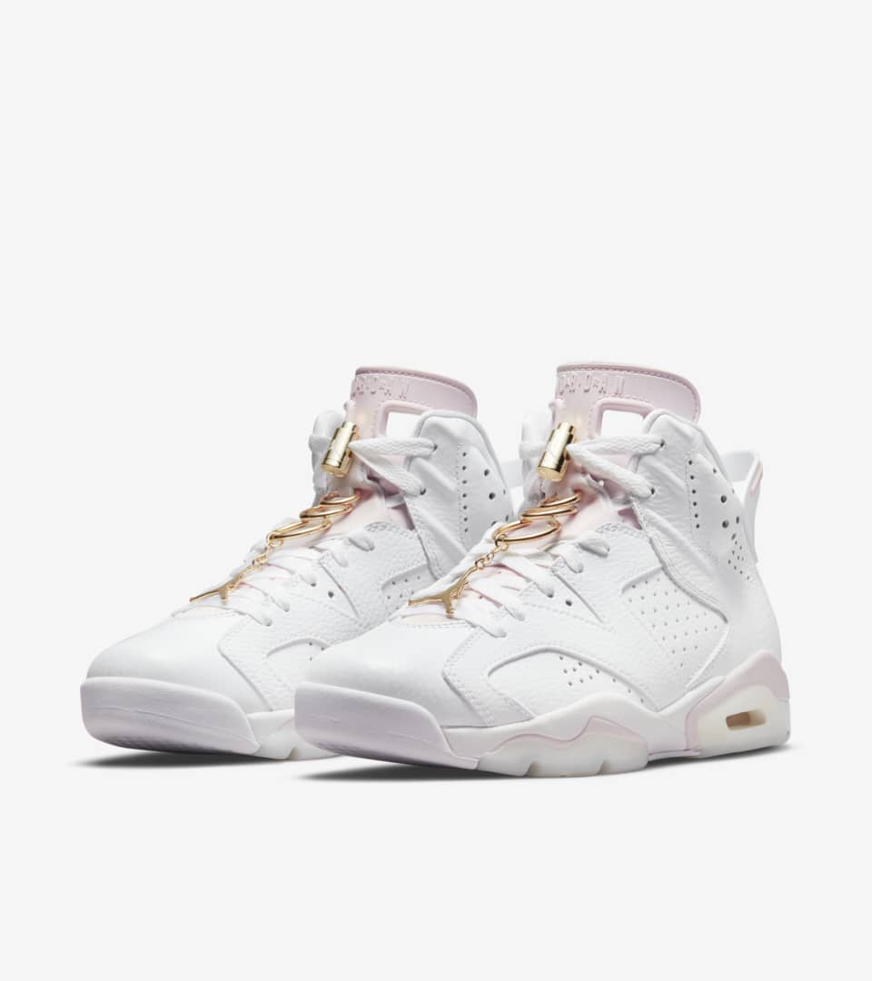 nike air jordan 6 gold hoops