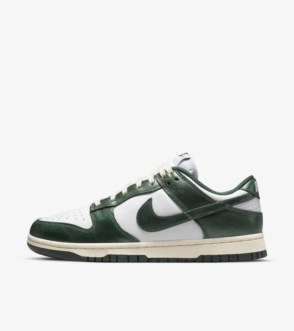 Women'S Dunk Low 'Vintage Green' (Dq8580-100) Release Date. Nike Snkrs Vn