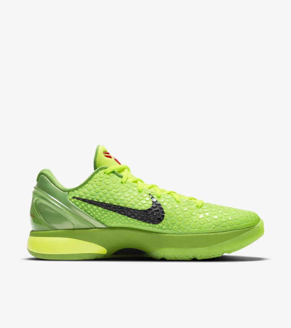 neon green kobe shoes