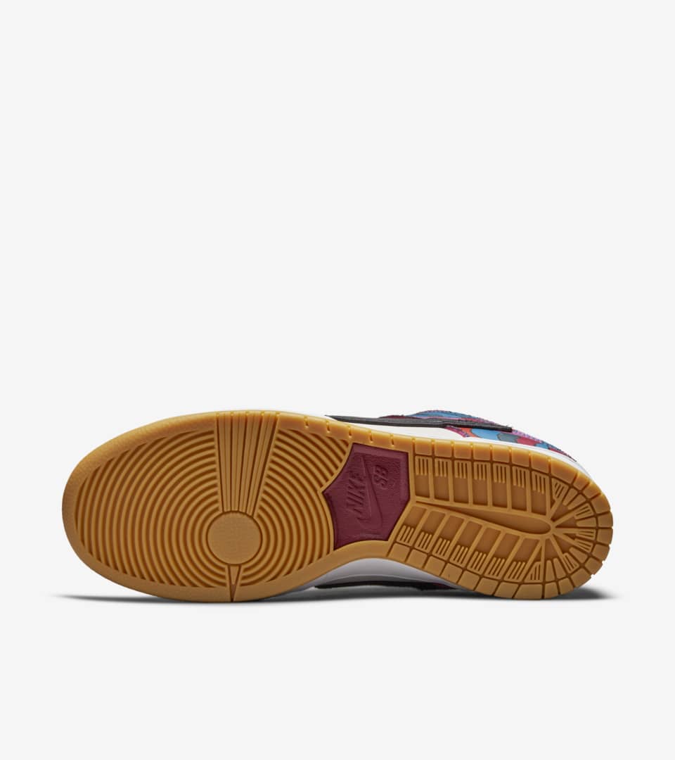 parra dunk low abstract