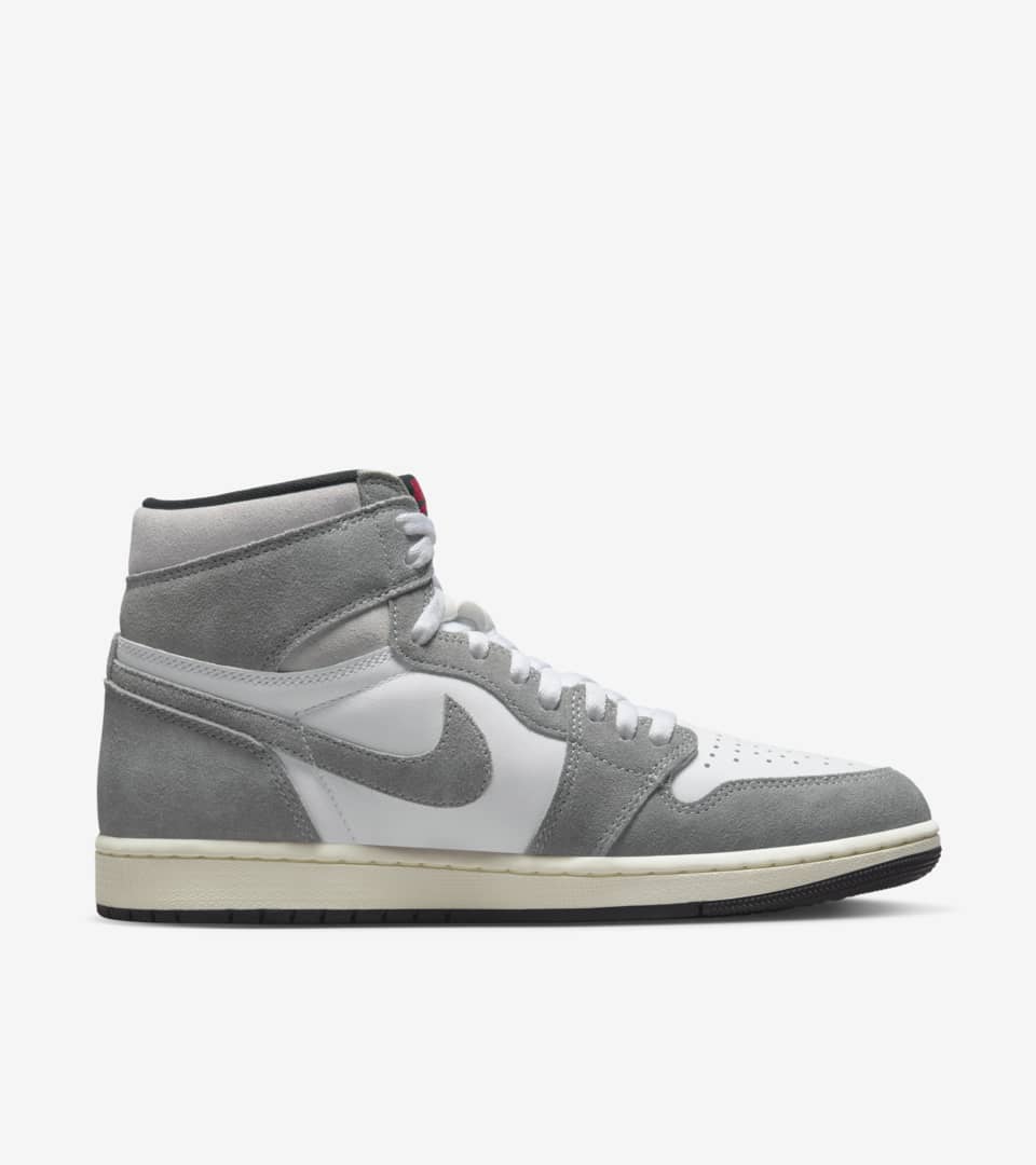 Jordan 1 cheap black white grey