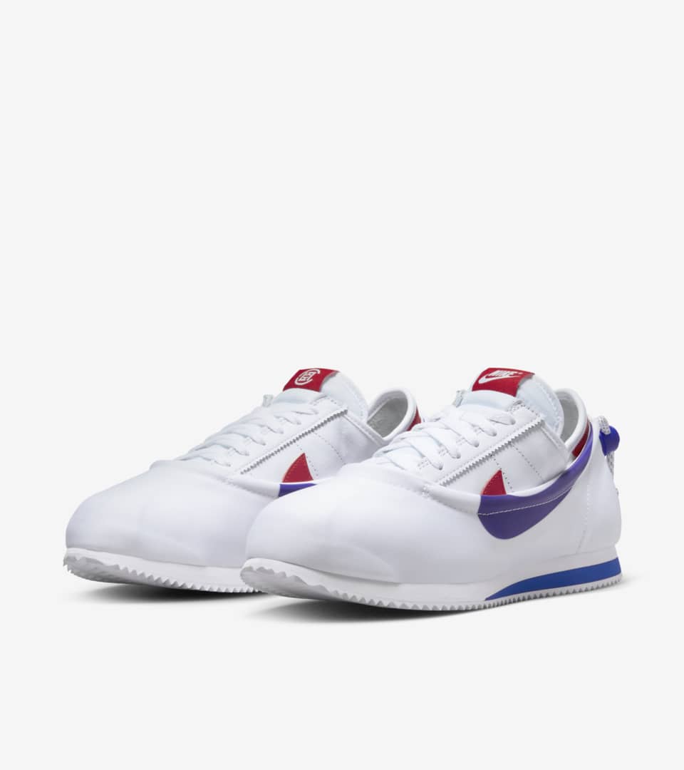 CLOT × Nike Cortez White and GameRoyal28