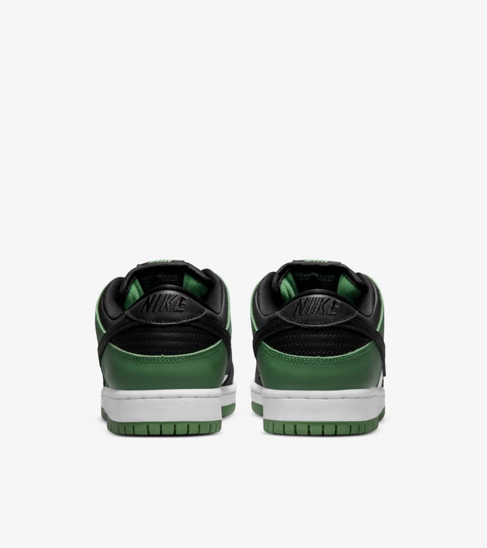 Nike SB Dunk Low Pro Black Classic Greenメンズ