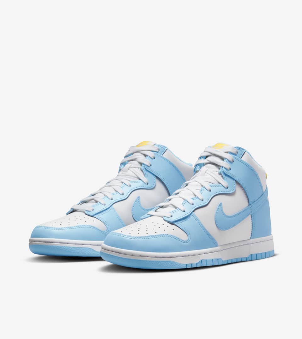 Dunk High 'Blue Chill' (DD1399-401) Release Date. Nike SNKRS ID