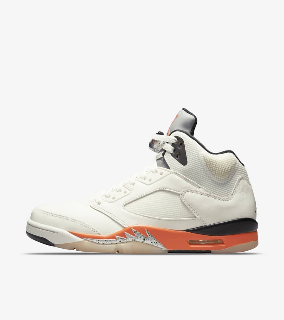 Tenis jordan discount naranjas