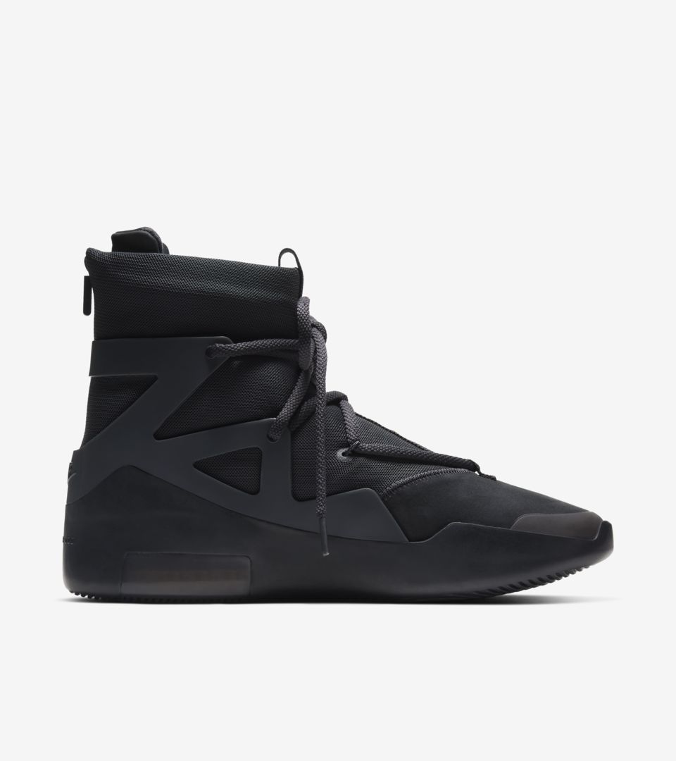 NIKE AIR FEAR OF GOD 1 TRIPLE BLACK 28.5