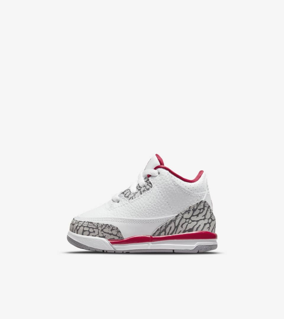 Air Jordan 3 'Cardinal Red' (CT8532-126) Release Date. Nike SNKRS LU