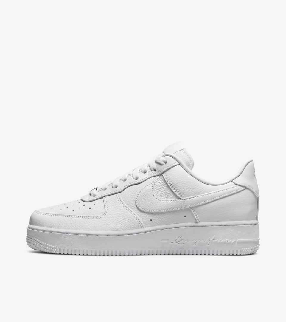 NOCTA Air Force 1 'White' (CZ8065-100) Release Date. Nike SNKRS