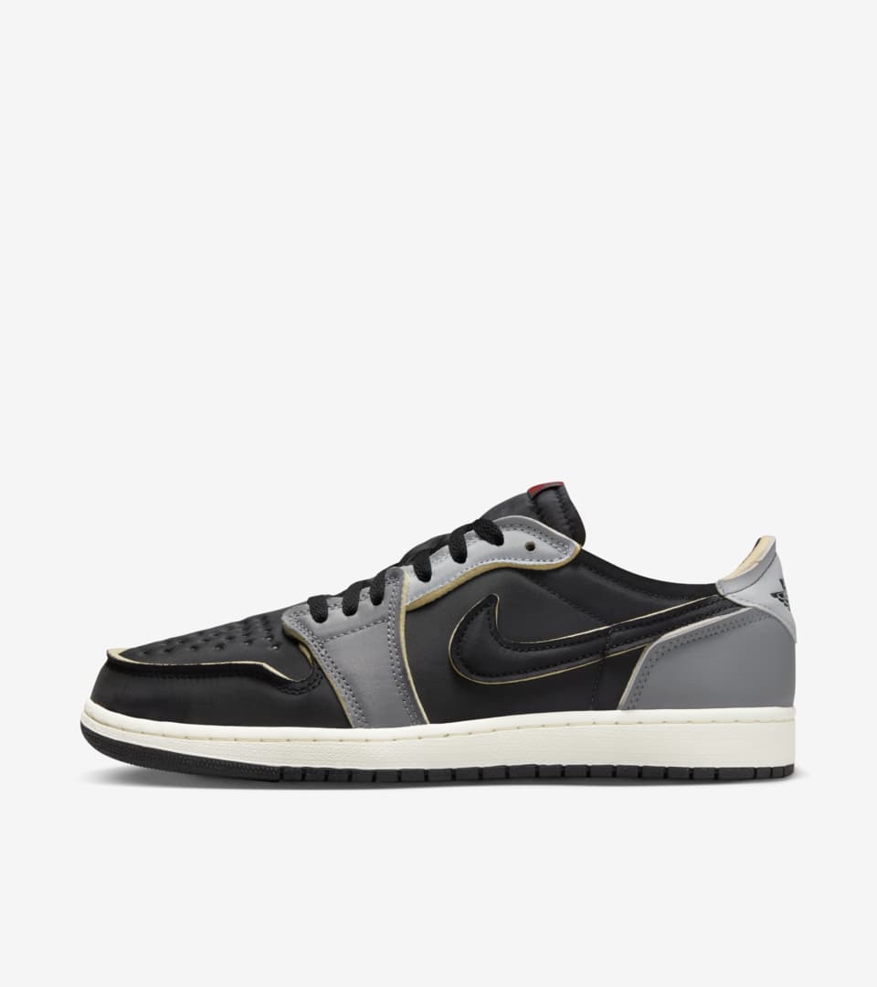 Air Jordan 1 Low 'Black and Smoke Grey 