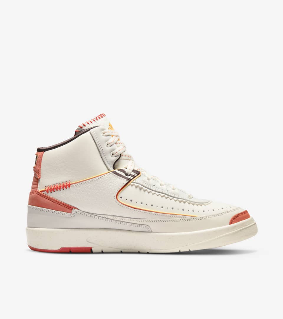 Air Jordan 2 x Maison Château Rouge 'Orange and Sail' (DO5254-180