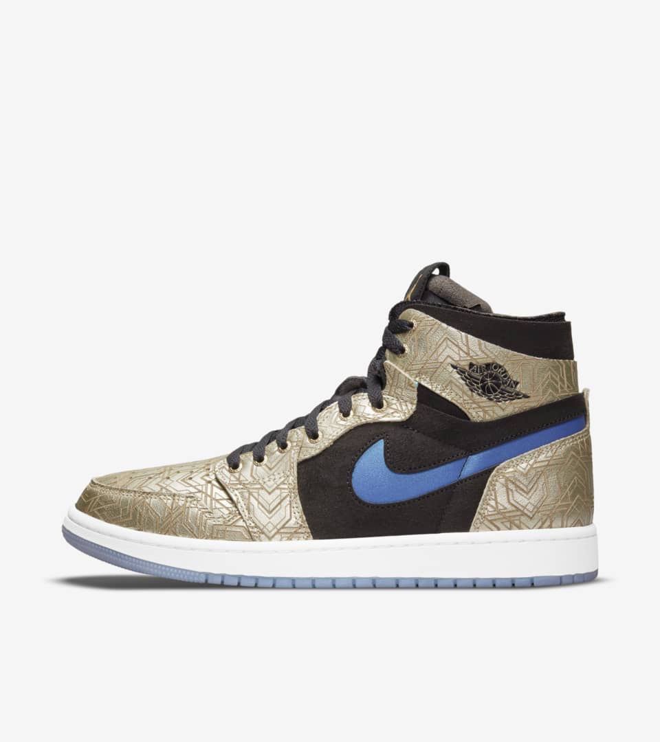 Air Jordan 1 Zoom Air Comfort 'Gold Laser' (DQ0659-700) Release Date. Nike  SNKRS