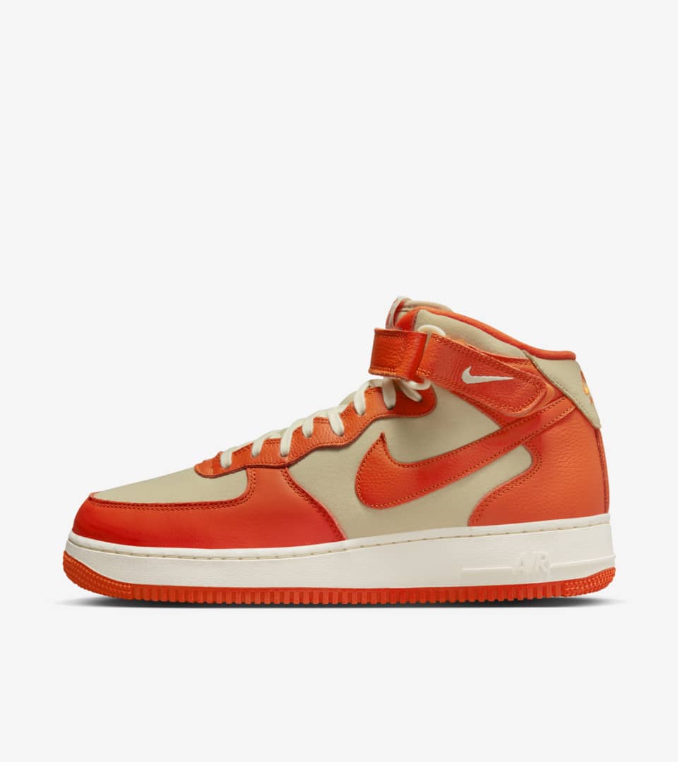 Nike air force 1 mid mujer naranja deals