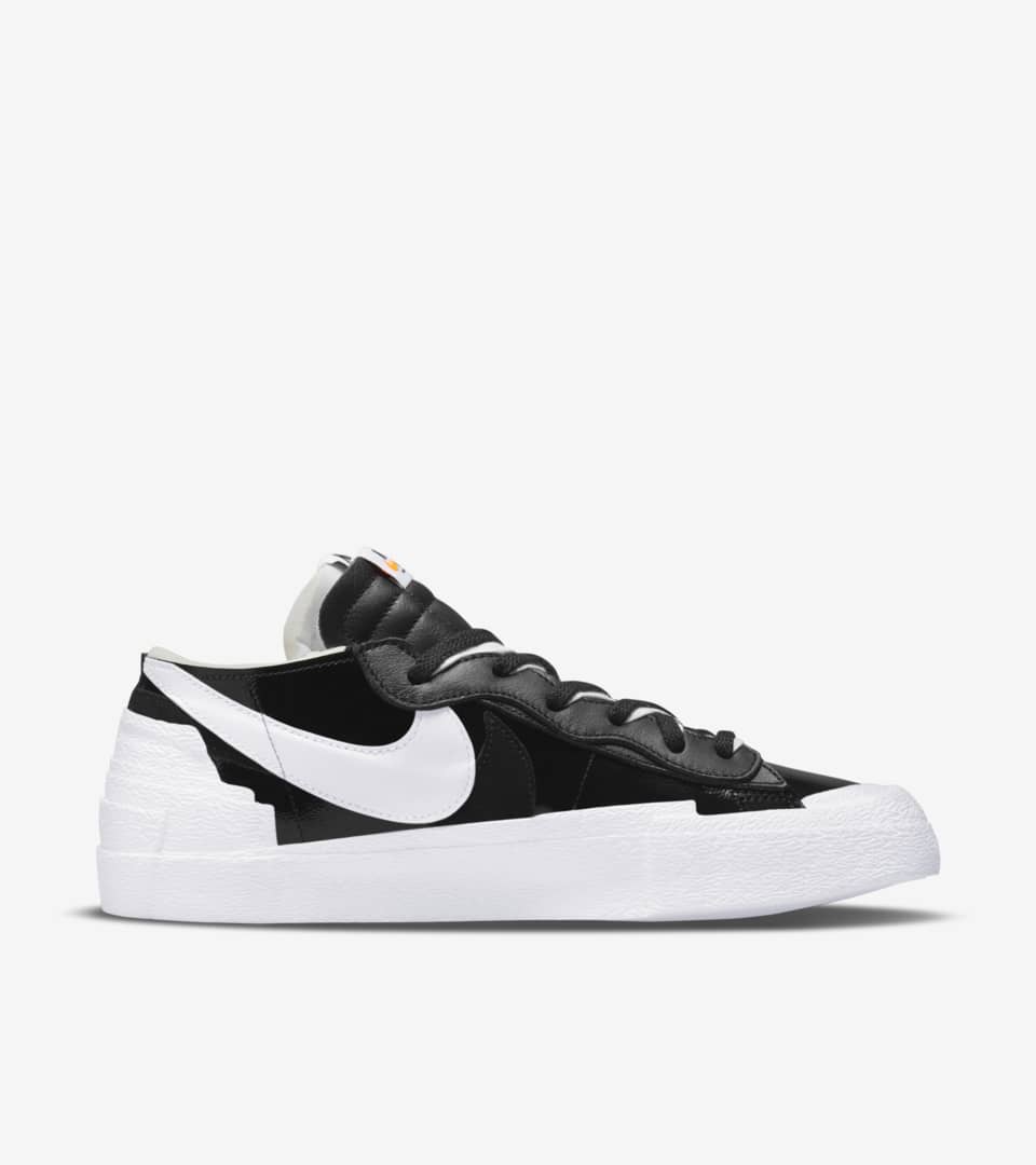 Mens nike blazers low 2024 black