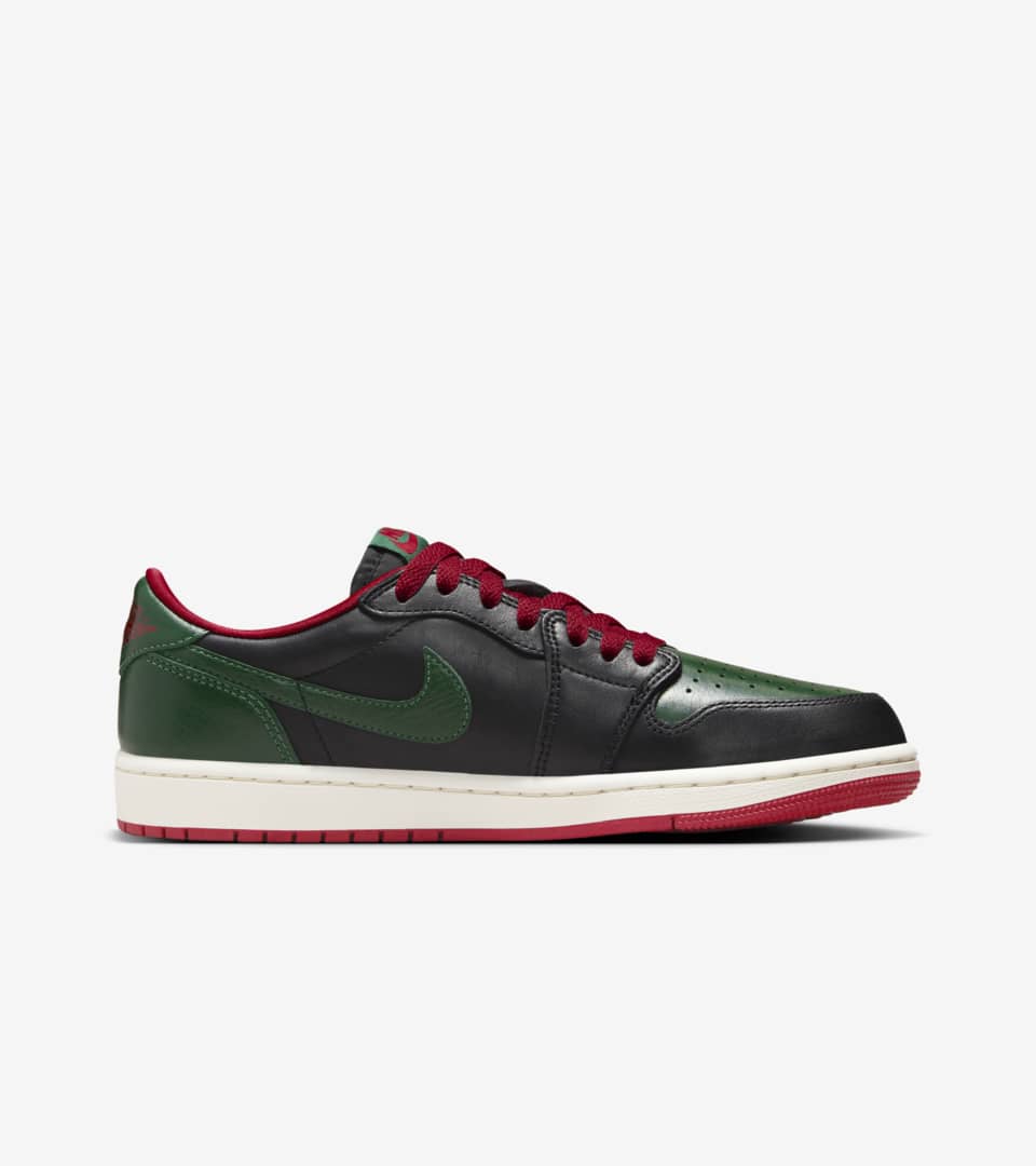 Women's Air Jordan 1 Low OG 'Black and Gorge Green' (CZ0775-036) release  date. Nike SNKRS CA