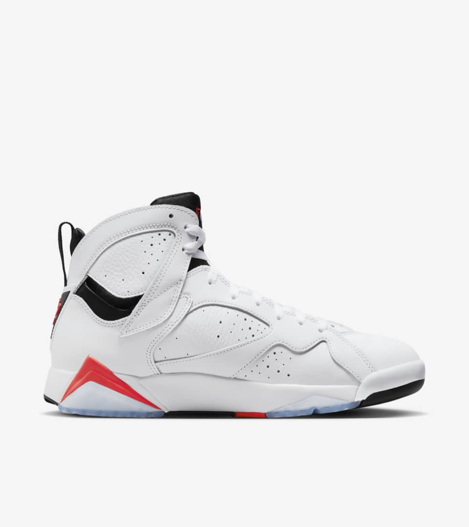 Nike Air Jordan 4 Retro White. Grey and Red Sneaker Editorial Image - Image  of background, basketball: 181758925