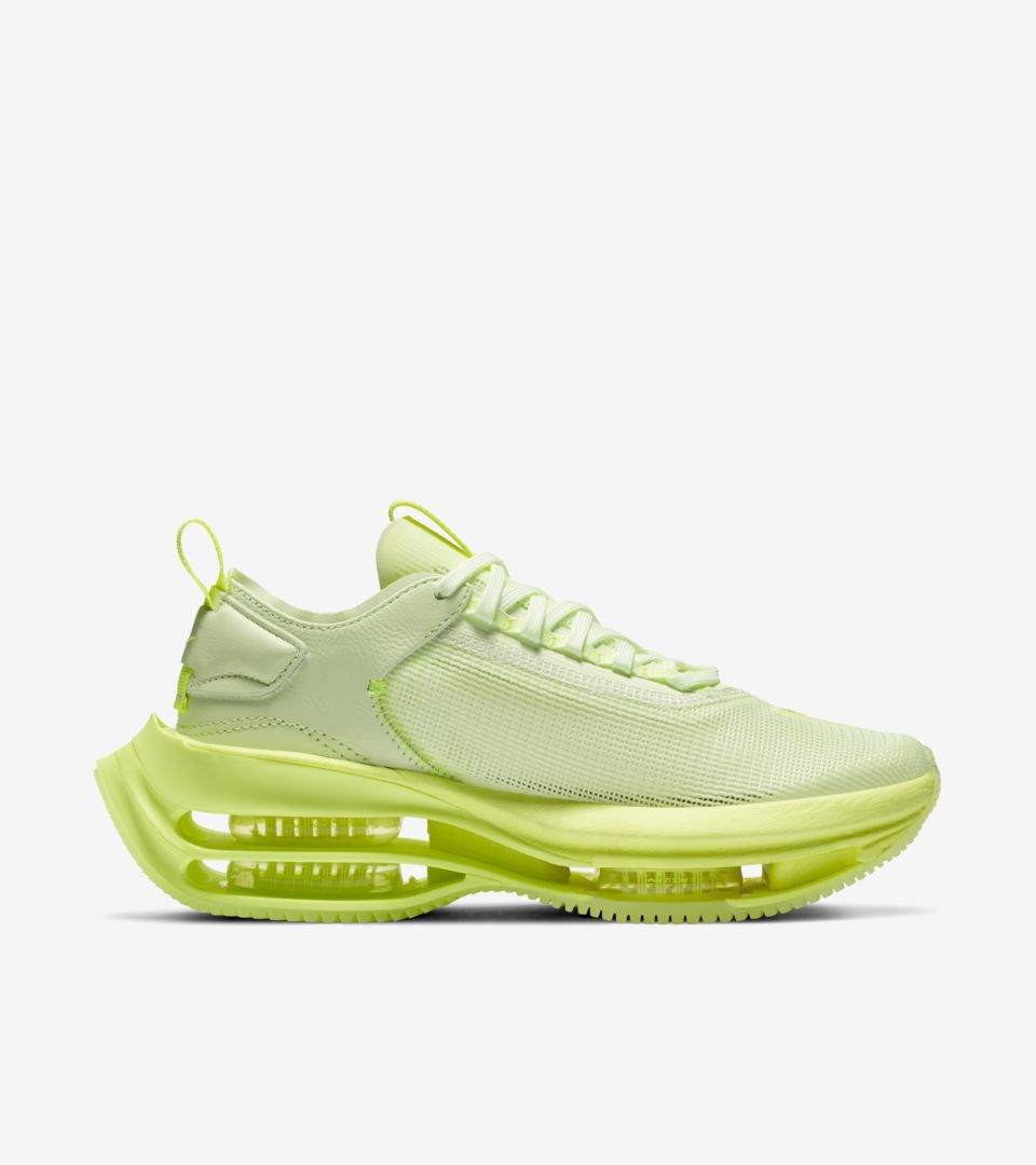 Zoom Double Stacked 'Barely Volt' Release Date. Nike SNKRS