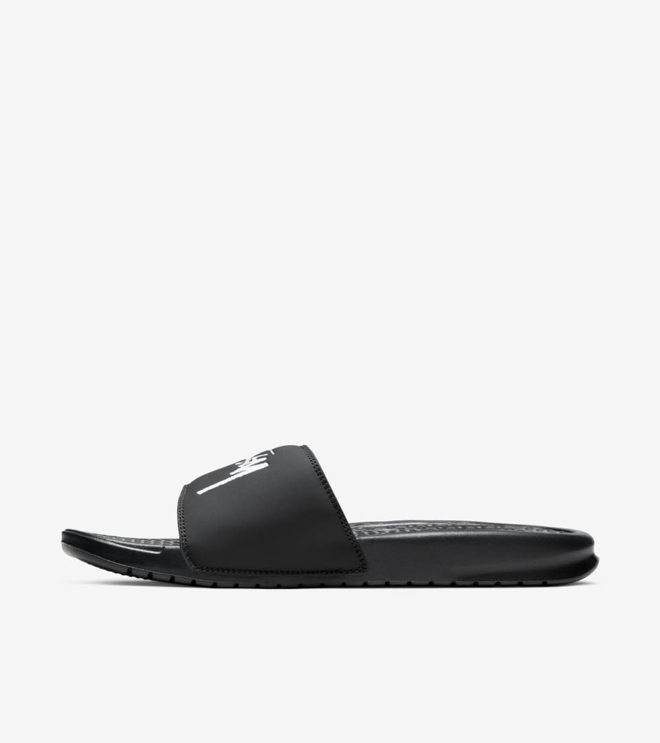 stussy x nike benassi slides