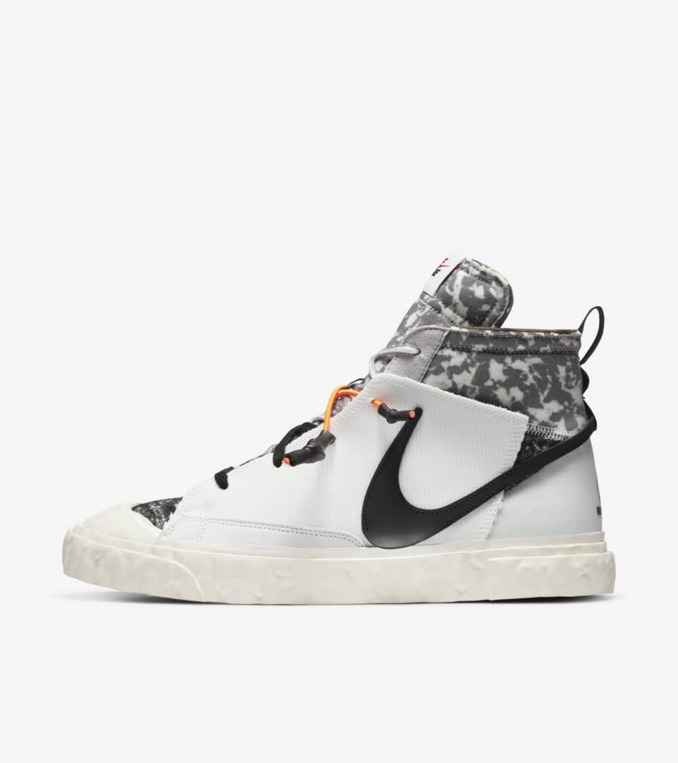 Blazer Mid x READYMADE 'White' Release Date. Nike SNKRS