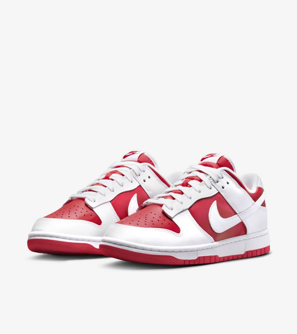 NIKE公式】ダンク LOW 'Championship Red' (DD1391-600 / NIKE DUNK LOW RETRO BTTYS).  Nike SNKRS JP