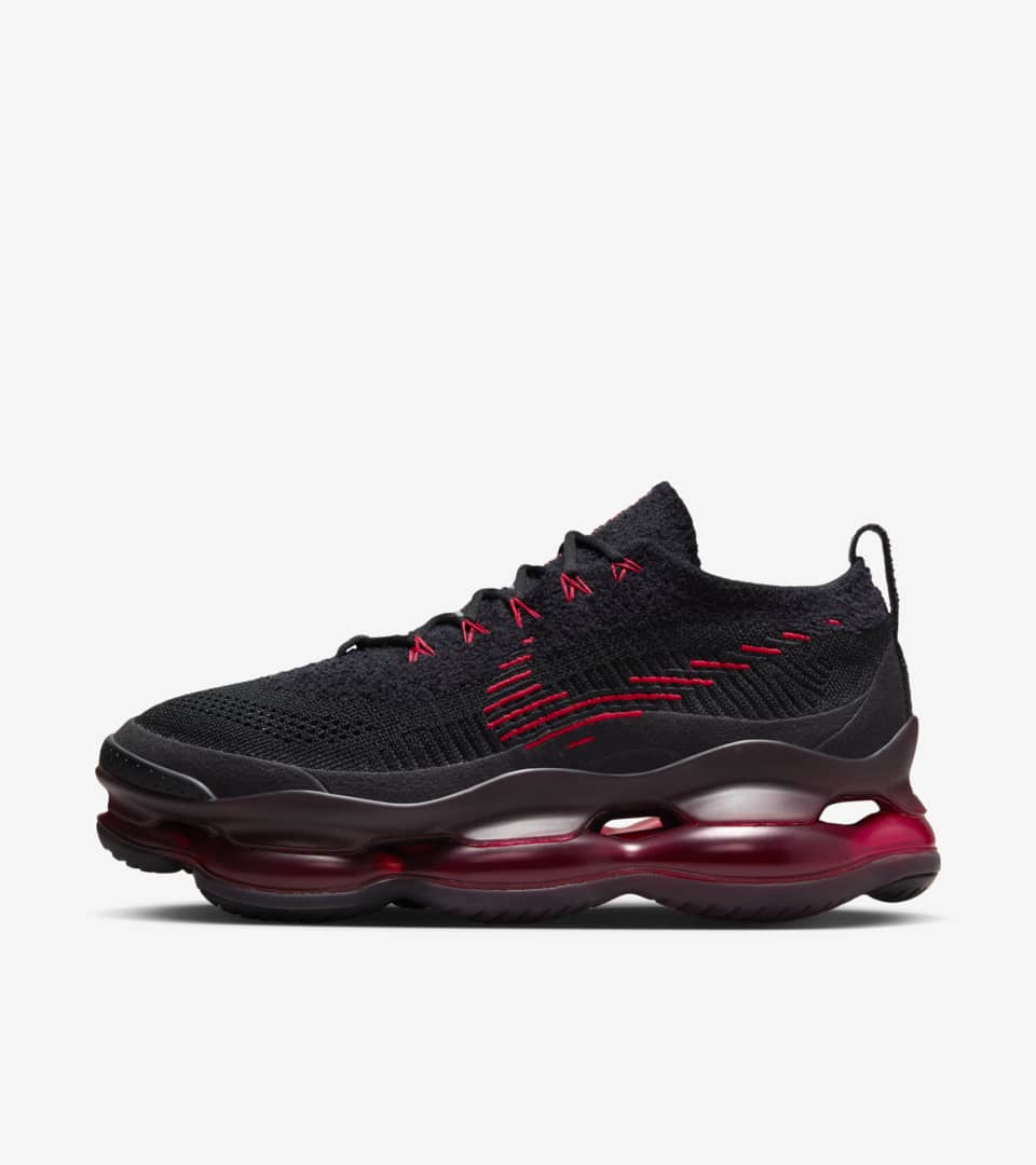 Fecha de lanzamiento del Air Max Scorpion Black and University Red DJ4701 004 Nike SNKRS