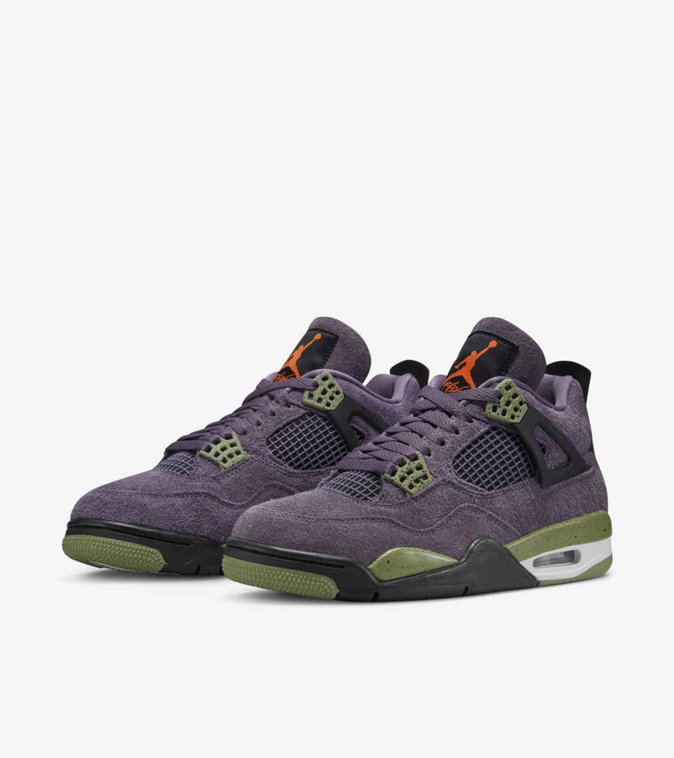Air Jordan 4 Canyon Purple voor dames AQ9129 500