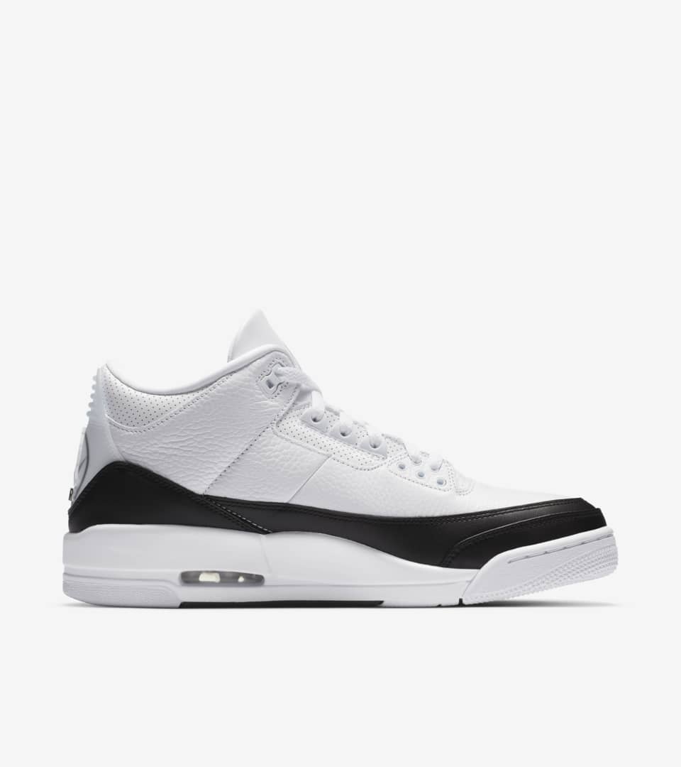 Air Jordan 3 x Fragment 'White' Release 