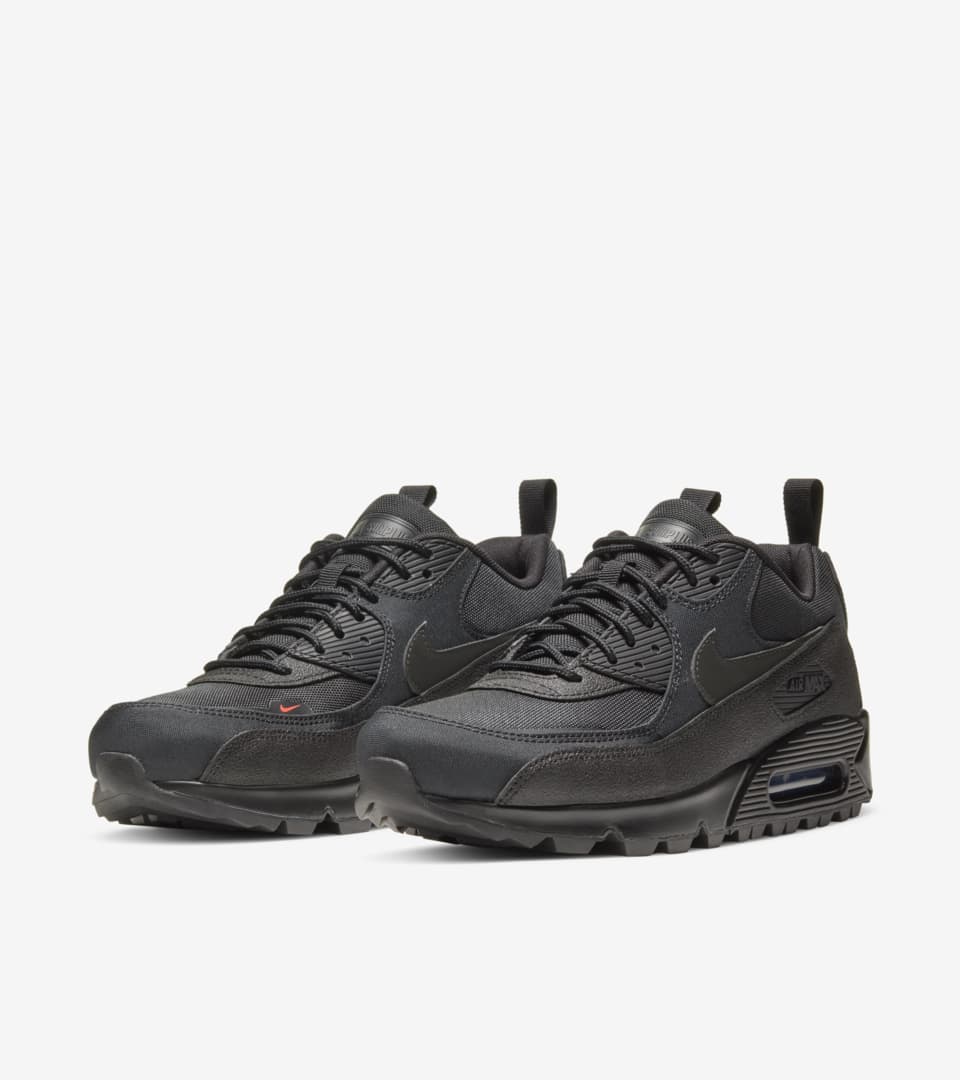 nike air max 90 patent black