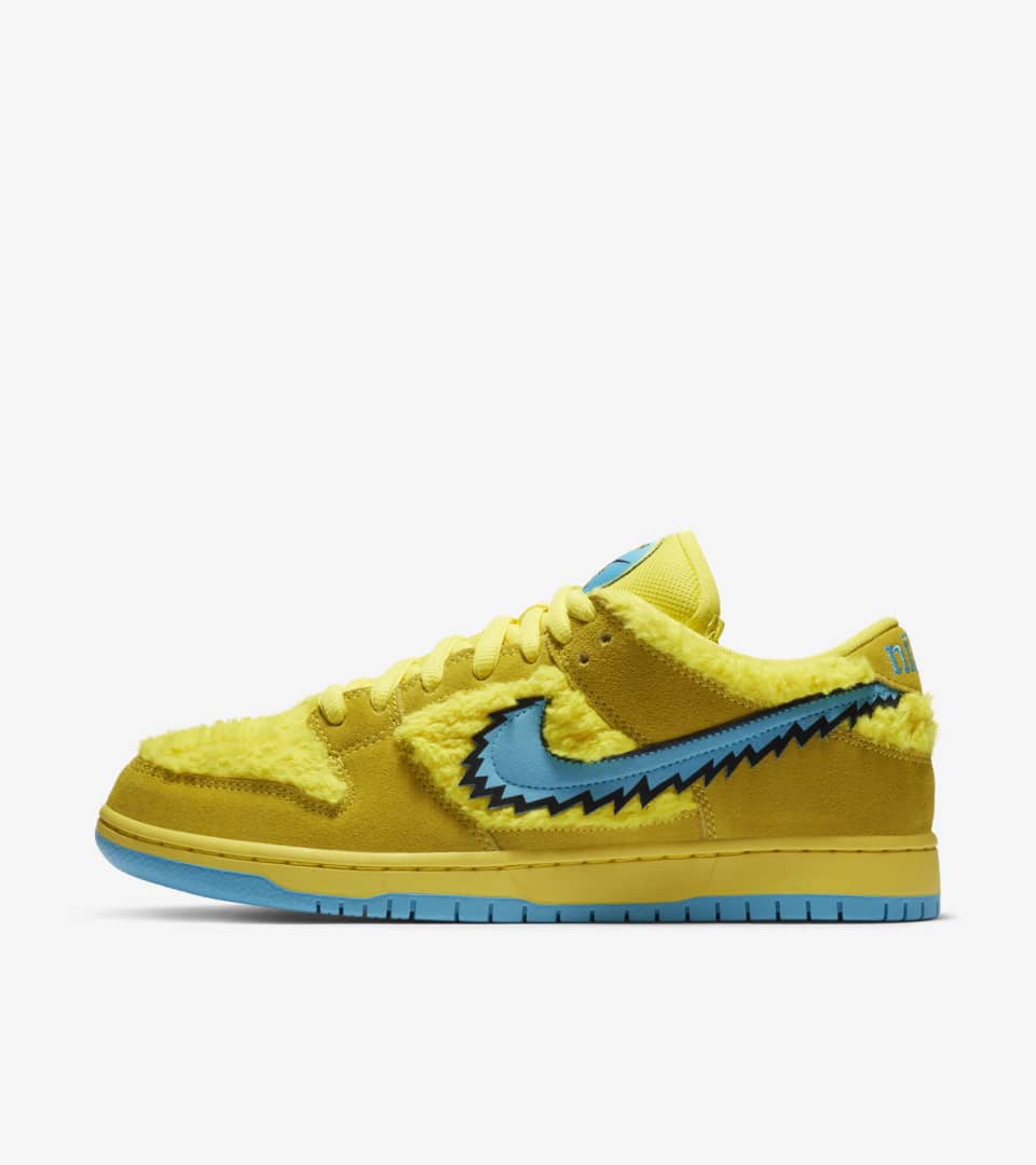 NIKE公式】SB ダンク LOW プロ x グレイトフル・デッド 'Opti Yellow ...