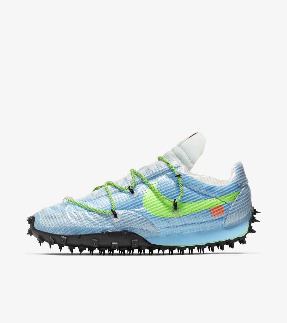 nike x off white womens waffle racer