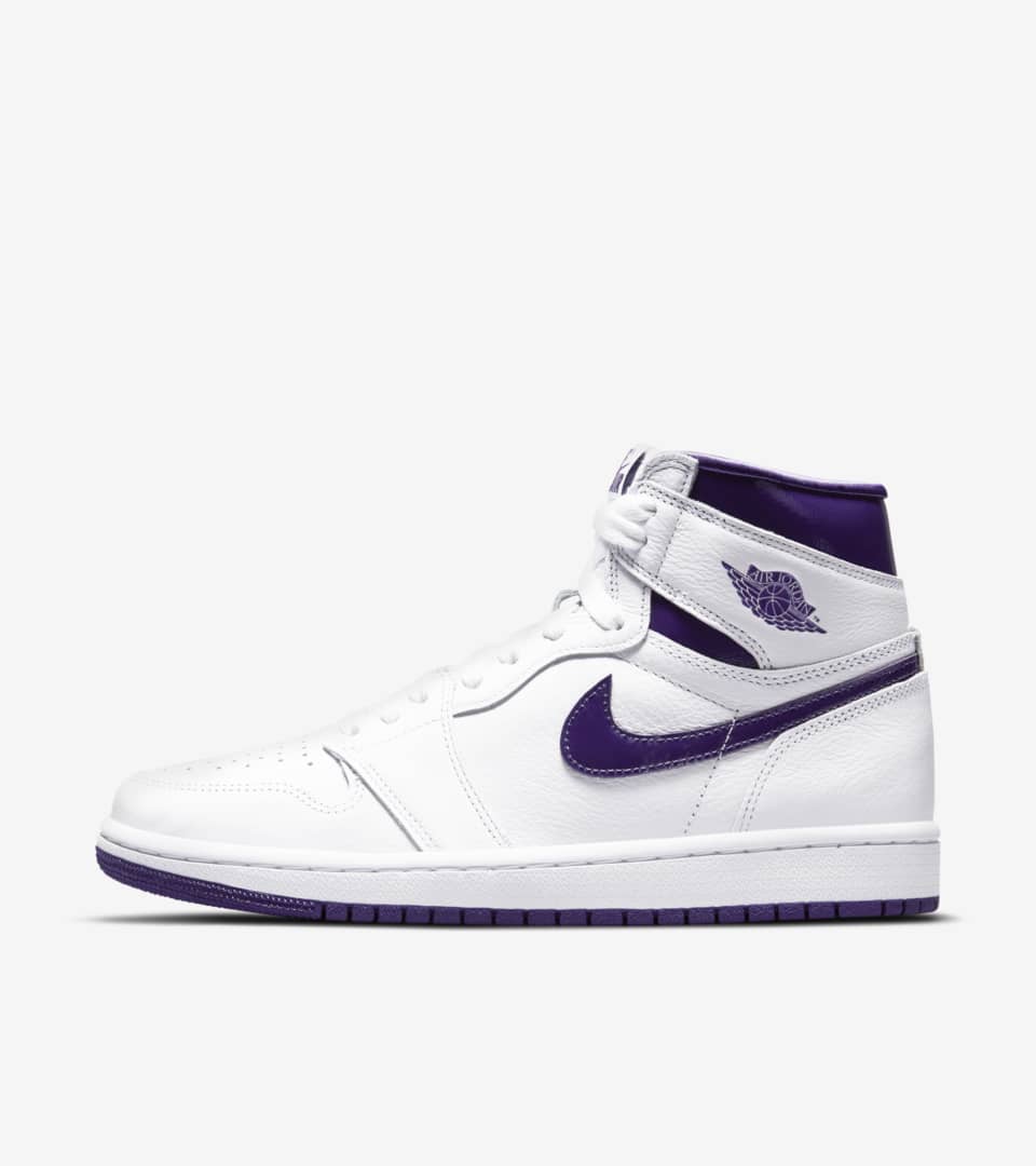 Metallic purple sales jordan 1