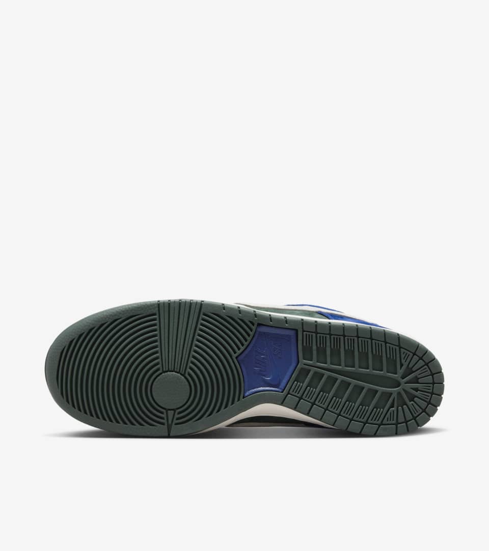 Nike SB Dunk Low Pro 'Deep Royal Blue and Vintage Green' (HF3704 