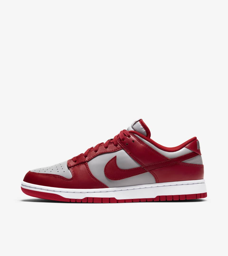 グレー系レッド系Nike Dunk Low  Medium Grey (UNLV)ナイキ ダンク