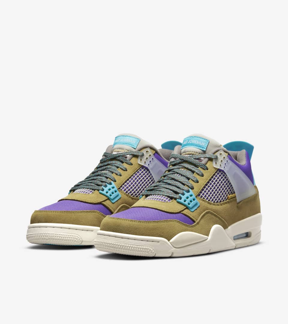 Air Jordan 4 x UNION LA 'Desert Moss' Release Date. Nike SNKRS IN