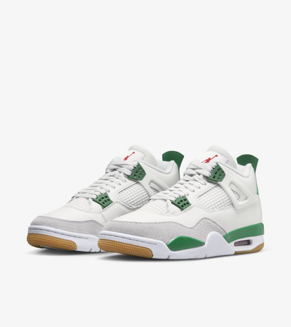 SB x エア ジョーダン 4 'Pine Green' (DR5415-103 / PROJECT FIASCO SP). Nike SNKRS JP