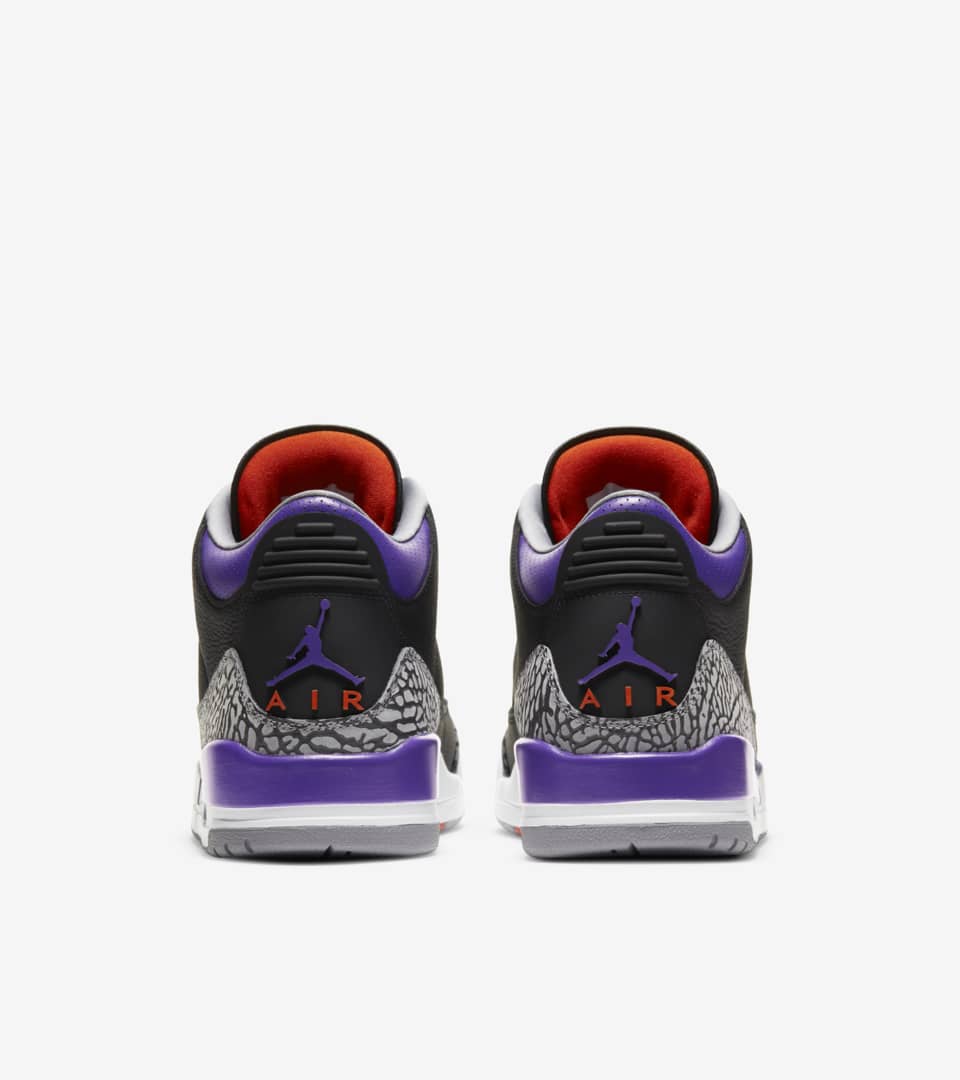 purple 3 jordan