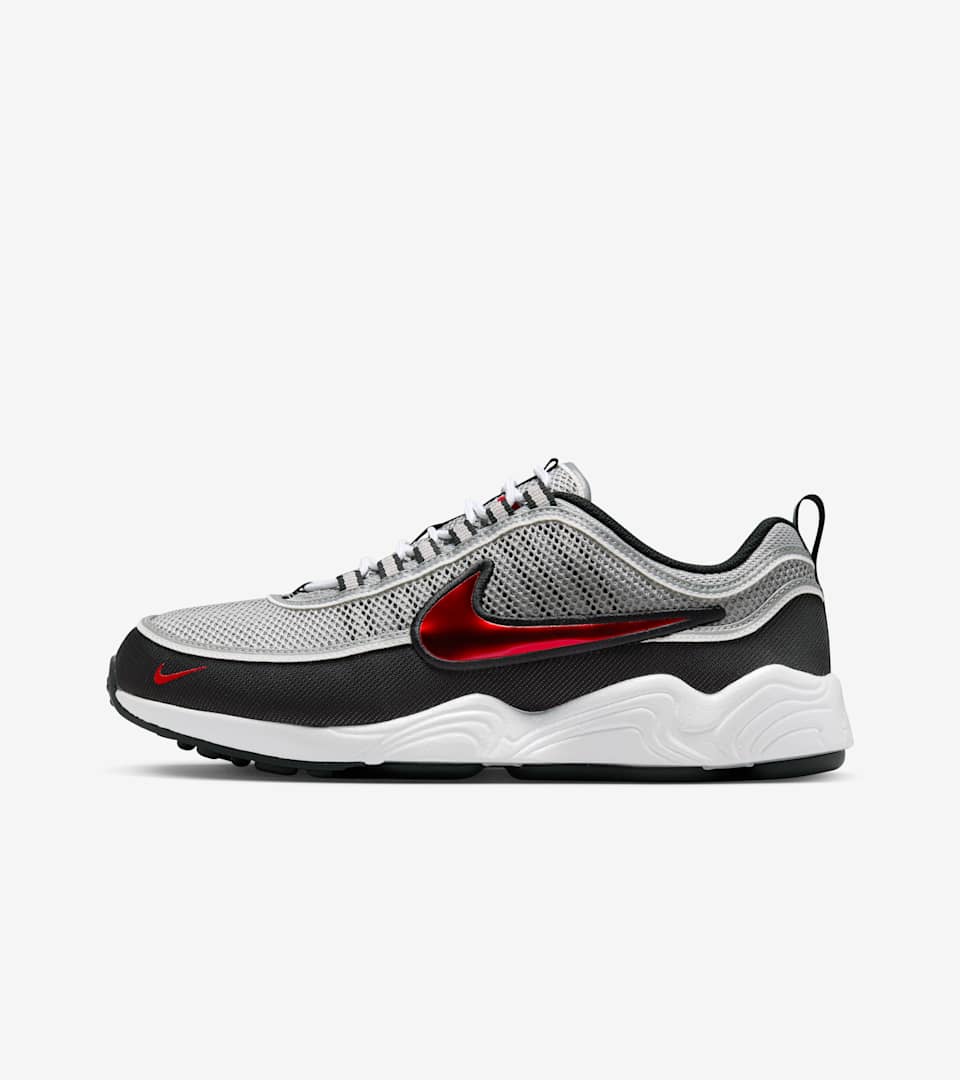 Air Zoom Spiridon Metallic Silver and Sport Red HF9117 001 Nike SNKRS