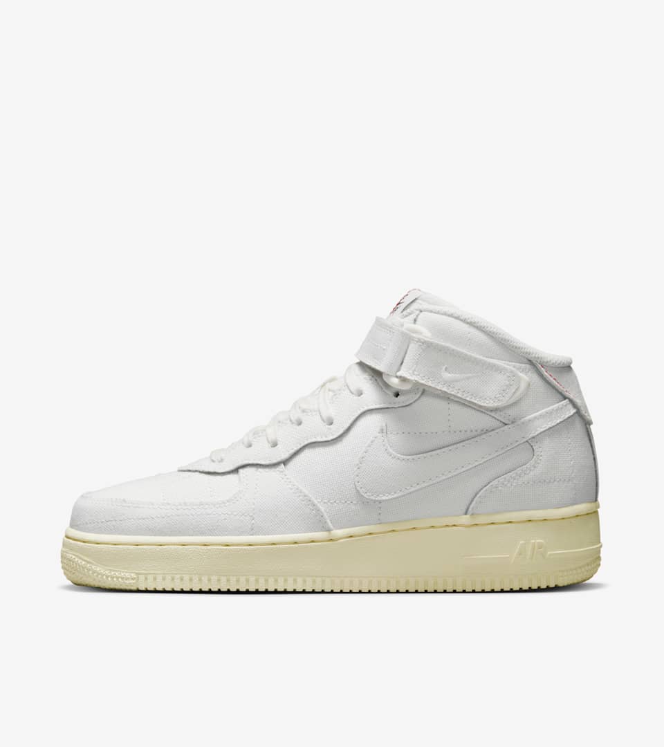 white nike air force 1 mid womens