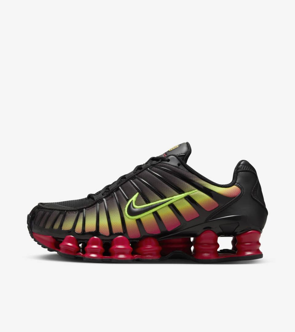 NIKE公式】レディース ショックス TL 'Black and Volt' (HJ9609-001 / W NIKE SHOX TL). Nike  SNKRS