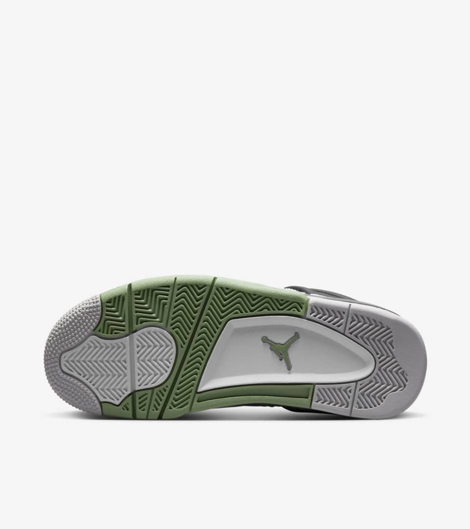 Women's Air Jordan 4 'Oil Green' (AQ9129-103) Release Date. Nike