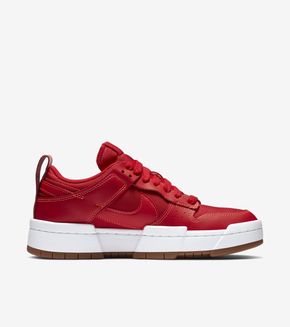 Women's Dunk Low Disrupt 'University Red' Release Date. Nike SNKRS