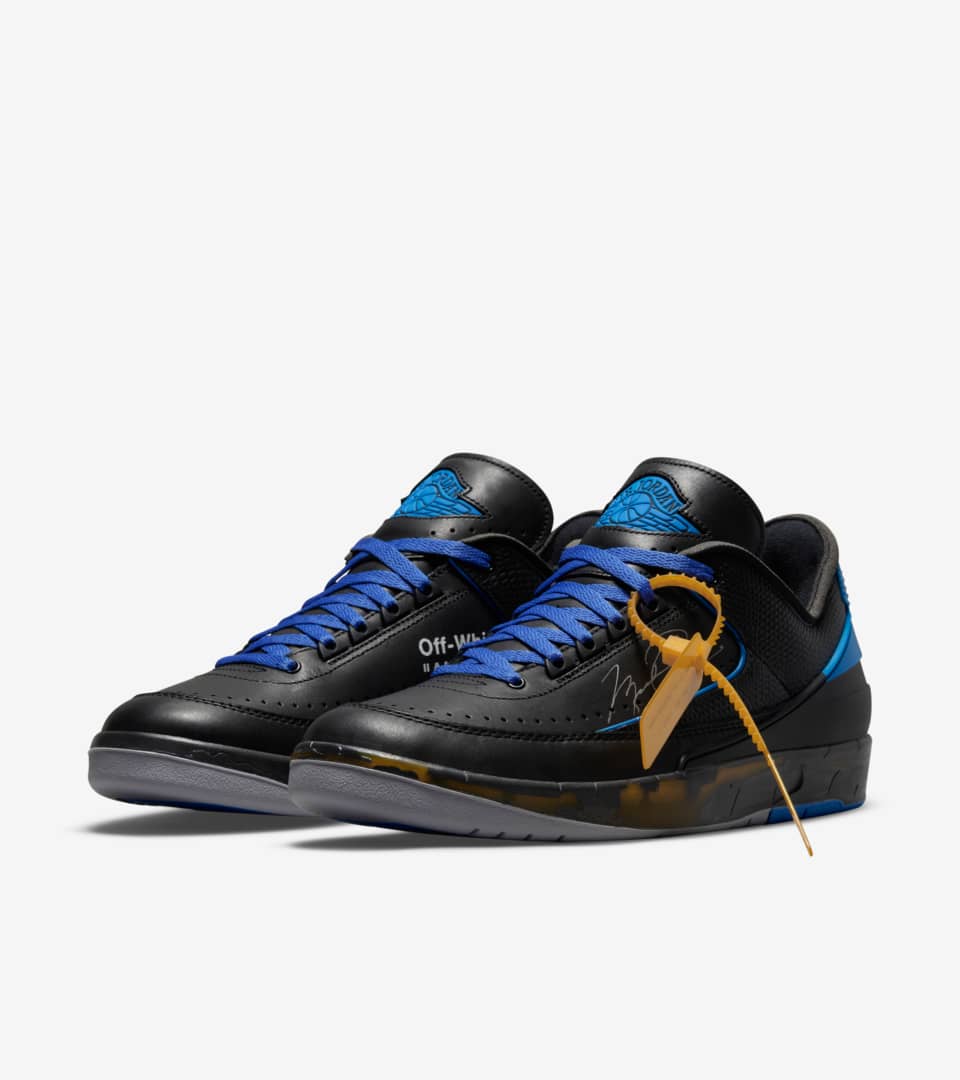 Jordan x Off-White™ 'Black and Varsity Royal' (DJ4375-004) Release Date. Nike SNKRS ID
