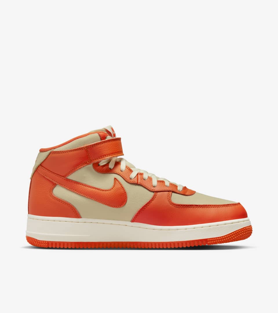 Nike air force 1 mid mujer naranja store