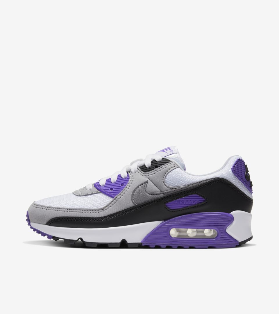 Women's Air Max 90 'Hyper Grape/Particle Grey' Release Date. Nike SNKRS IN