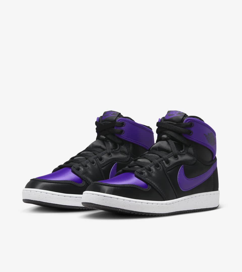 The purple sales jordans