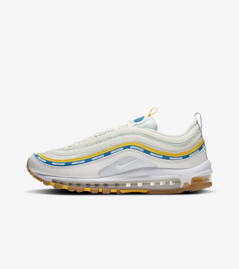 Air Max 97 UNDEFEATED 'White' Release Date. Nike SNKRS ID