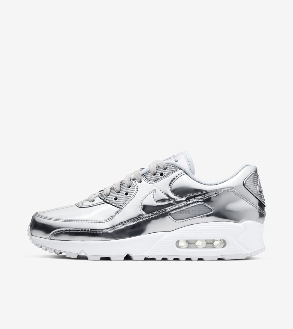 レディース エア マックス 90 'Metallic Chrome' 発売日. Nike SNKRS JP