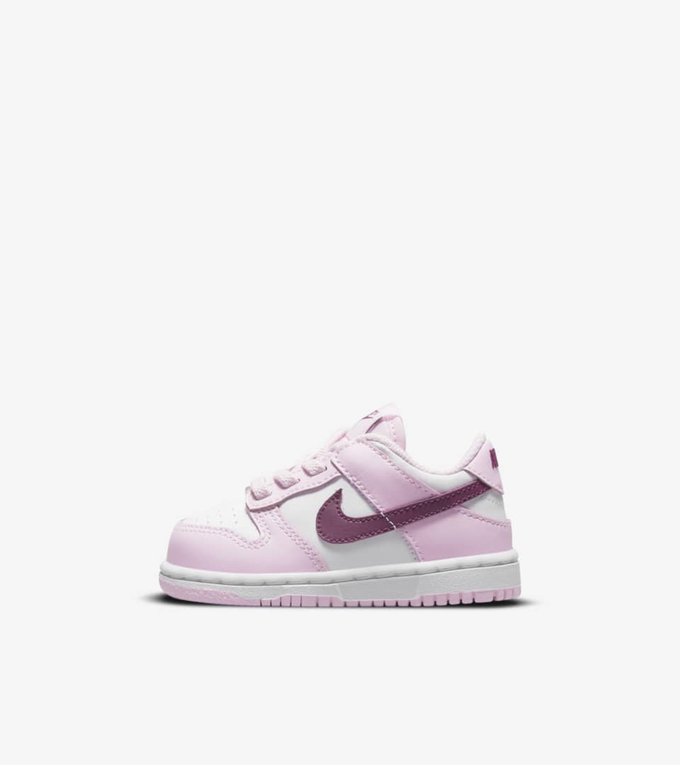 nike dunk pink foam red white
