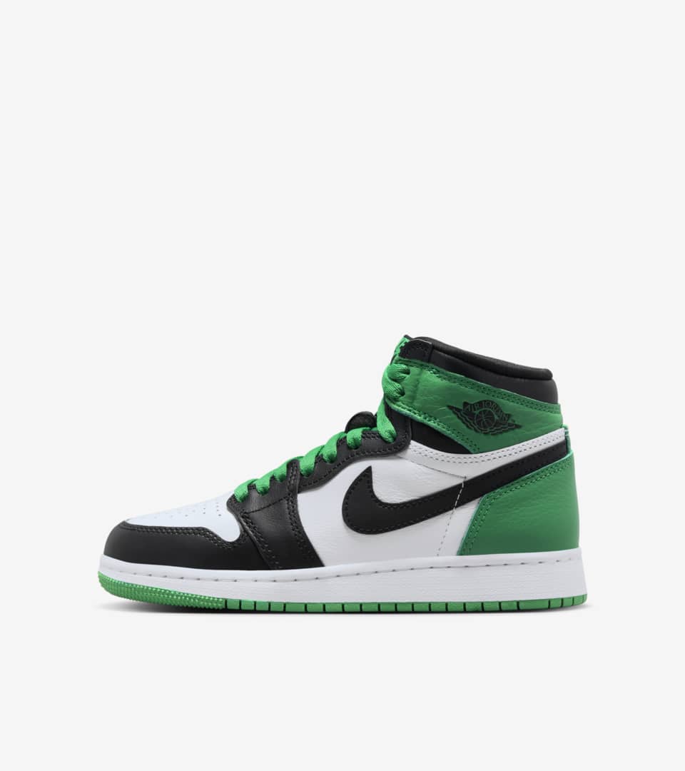 NIKE公式】エア ジョーダン 1 HIGH 'Black and Lucky Green' (DZ5485