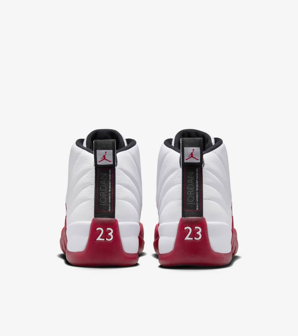 Nike Air Jordan 12 XII Retro Cherry White Red Black Kids Size 7c